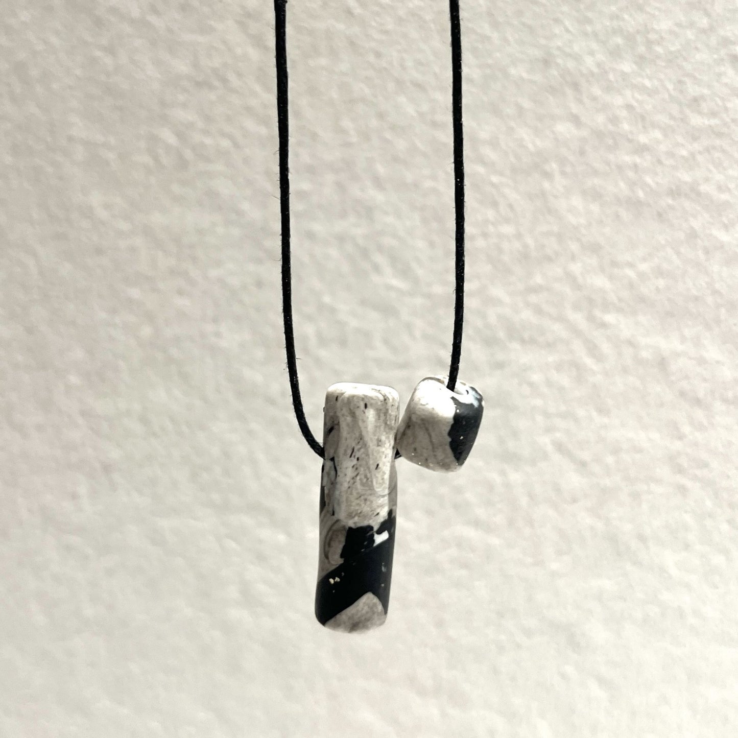 Potmos Gray & Black Necklace
