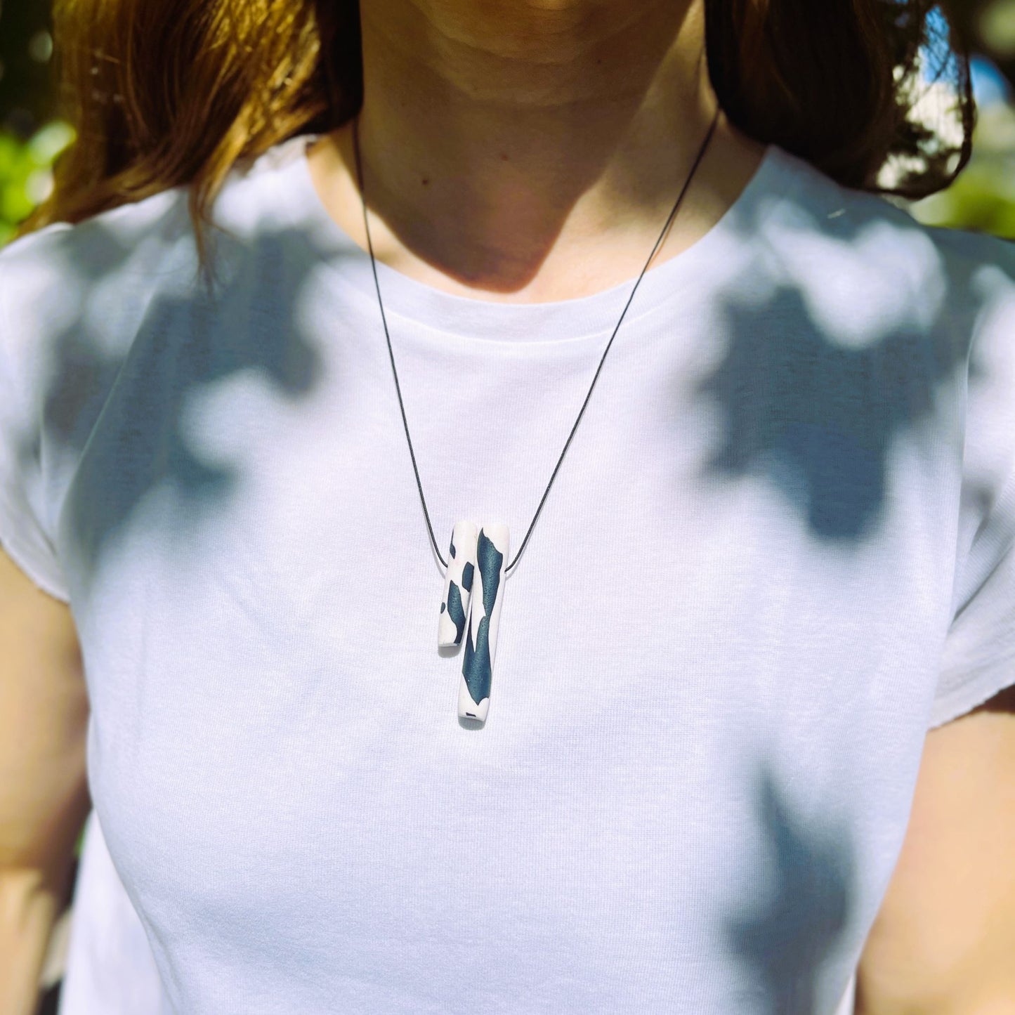 Solyn Black & White Necklace