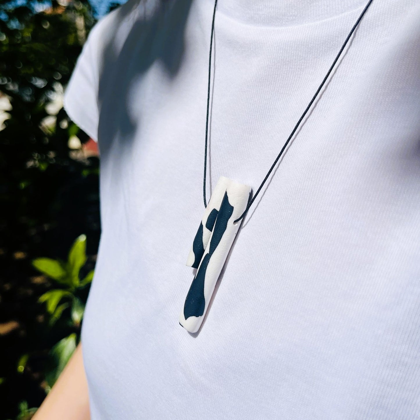 Solyn Black & White Necklace