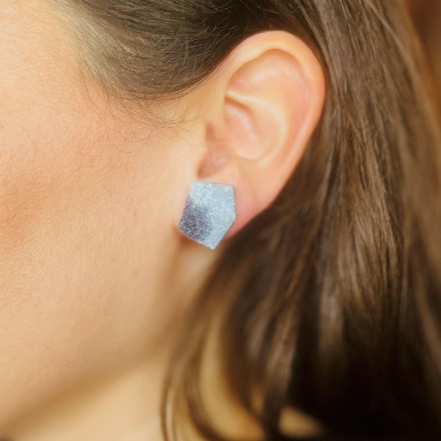 Salis Black & Grey Earrings