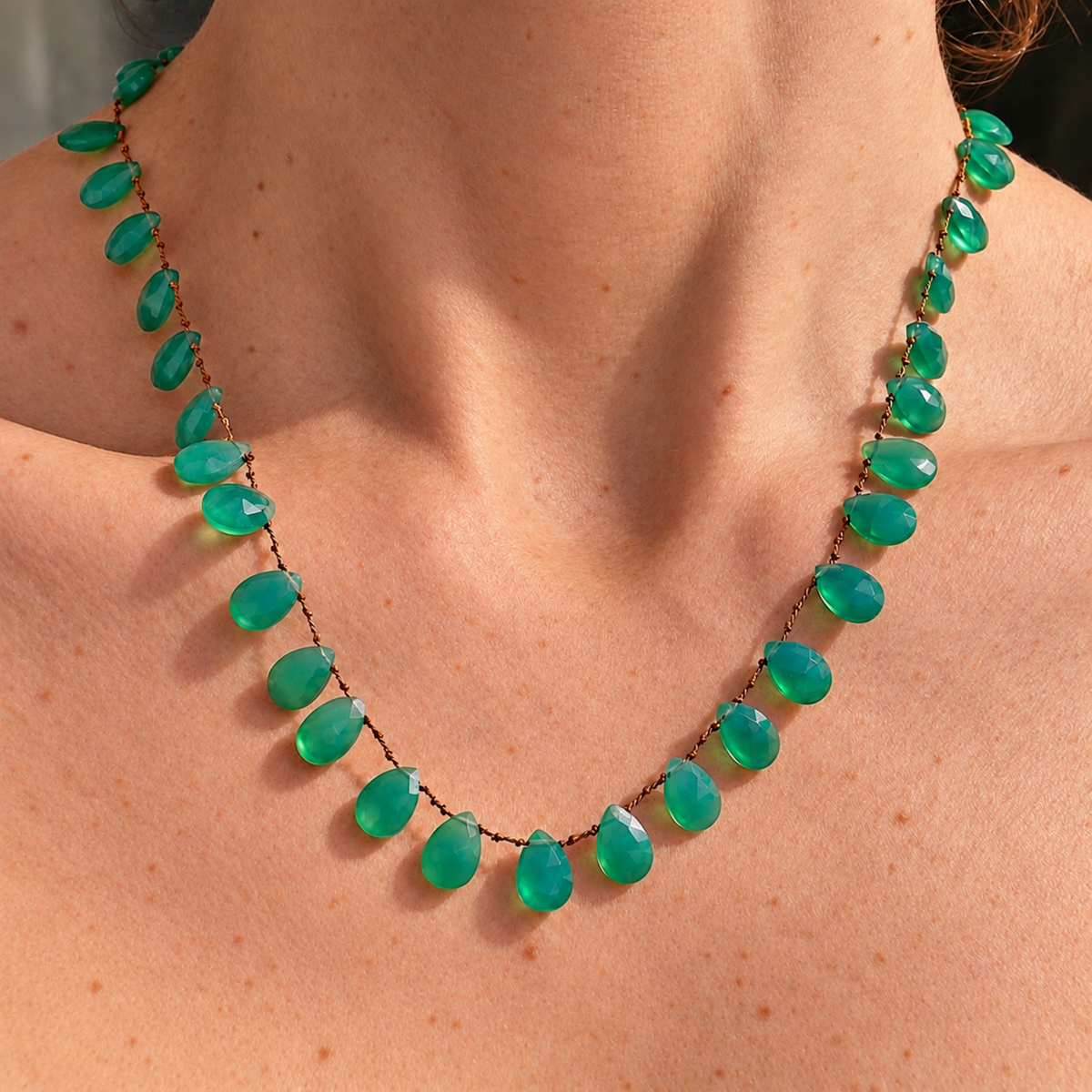 Green Onyx Necklace