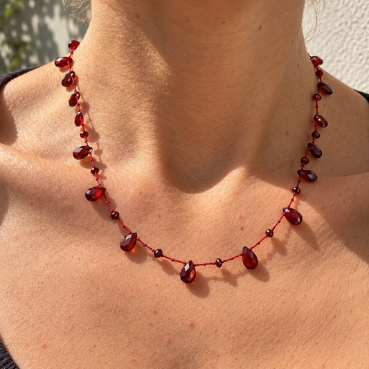 Garnet Necklace